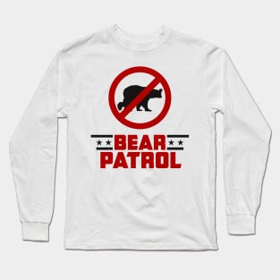 Bear Patrol (Black) Long Sleeve T-Shirt